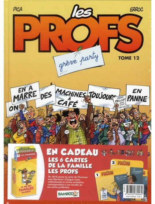 les profs tome 12 - jeu des familles bamboo (+ jeu des familles bamboo) main product photo