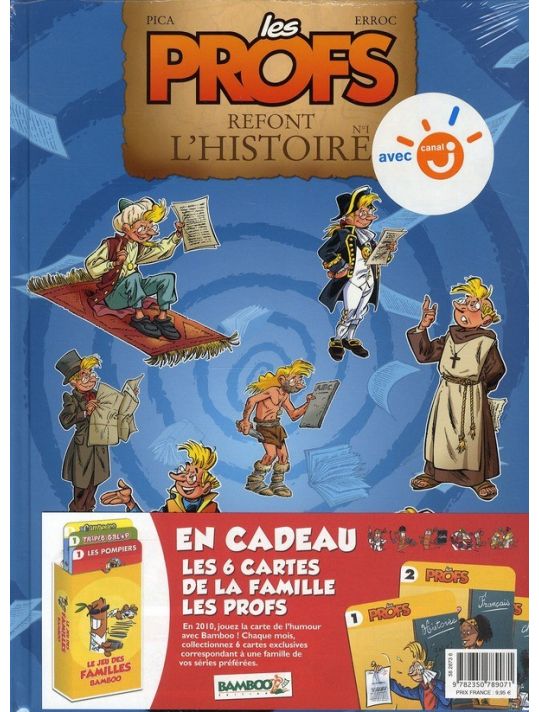 les profs refont l'histoire ; jeu de familles bamboo main product photo