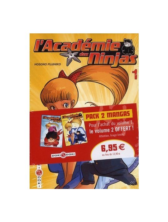 l'académie des ninjas tome 1 (+ tome 2 offert) main product photo