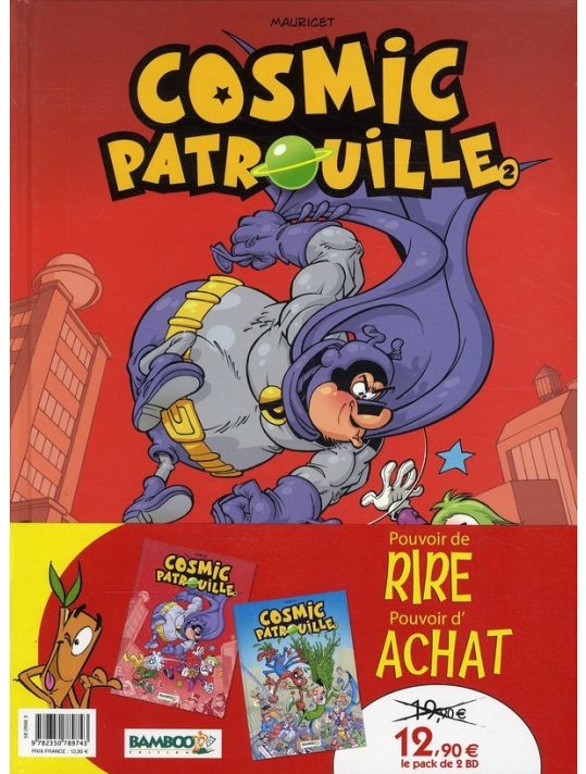 cosmic patrouille tome 1 et tome 2 main product photo