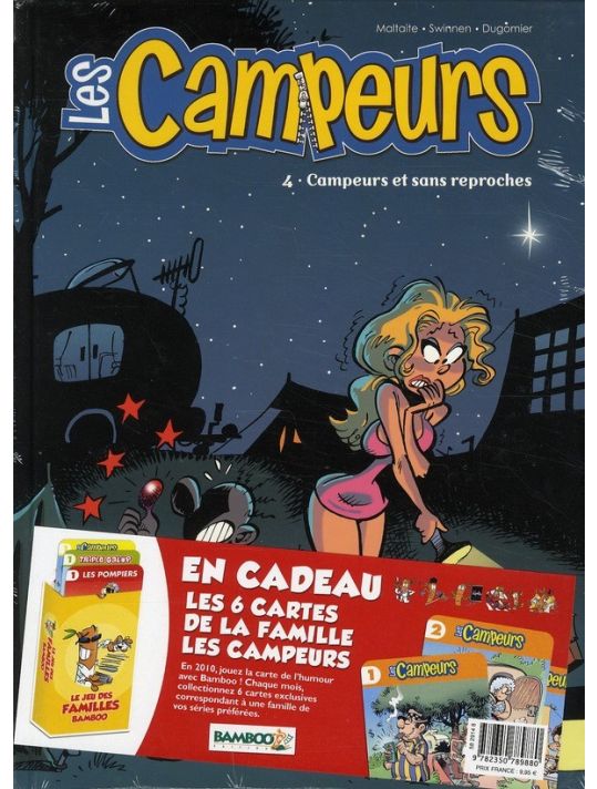 les campeurs tome 4 - jeu des familles bamboo main product photo