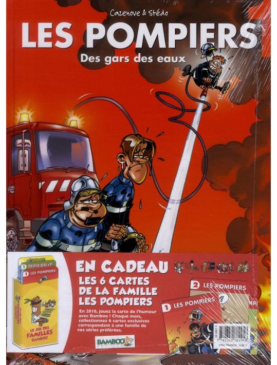 les pompiers tome 1 - jeu des familles bamboo main product photo