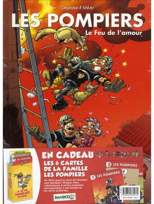 les pompiers tome 3 - jeu des familles bamboo main product photo