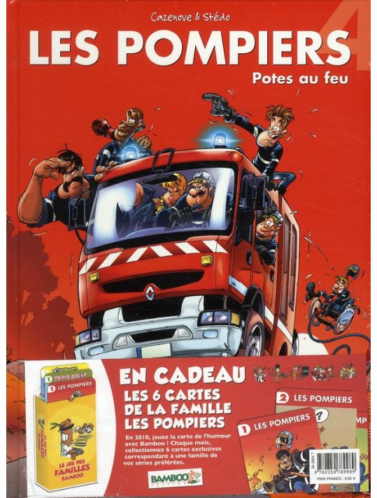 les pompiers tome 4 - jeu des familles bamboo main product photo
