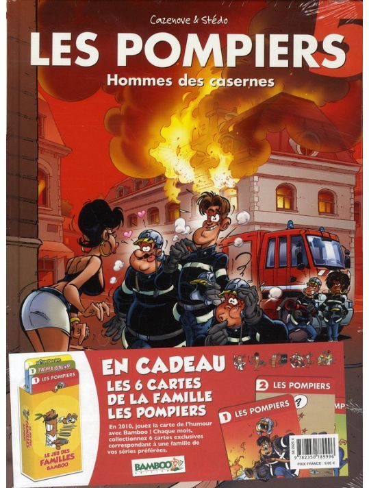 les pompiers tome 5 - jeu des familles bamboo main product photo