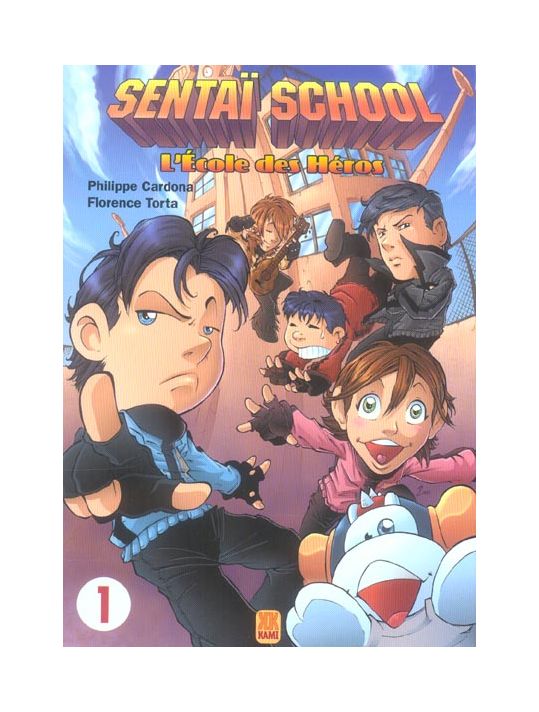 sentaï school tome 1 main product photo