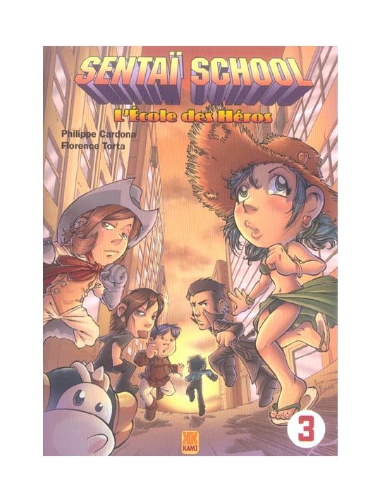 sentaï school tome 3 main product photo