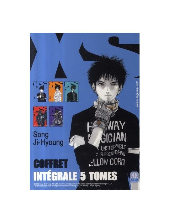 xs - coffret tome 1 à tome 5 main product photo