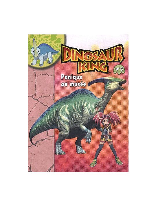dinosaur king tome 3 - panique au musée main product photo