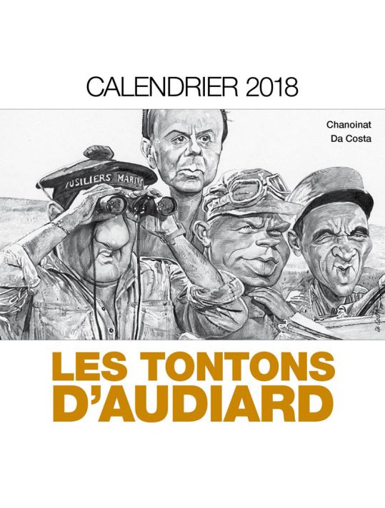 Les tontons d'Audiard - calendrier 2018 main product photo