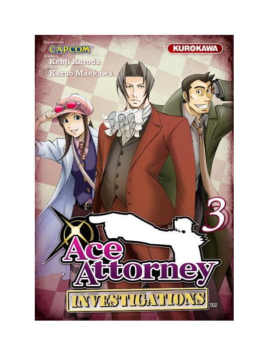 Ace attorney - investigations tome 3 main product photo