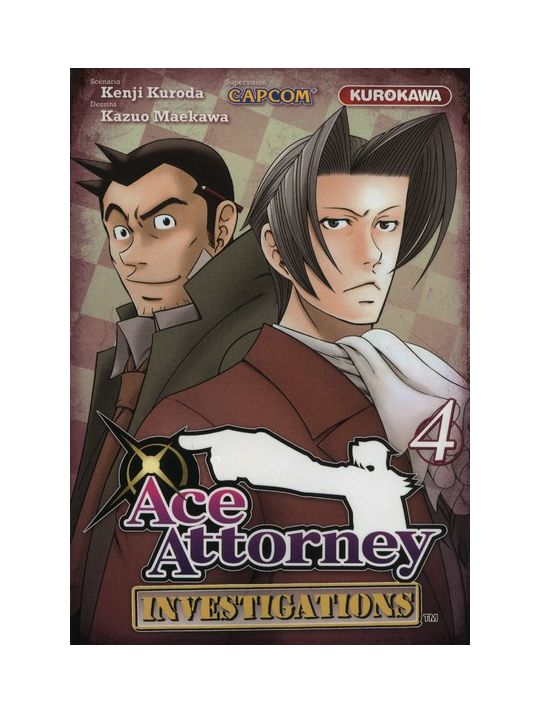 Ace attorney - investigations tome 4 main product photo