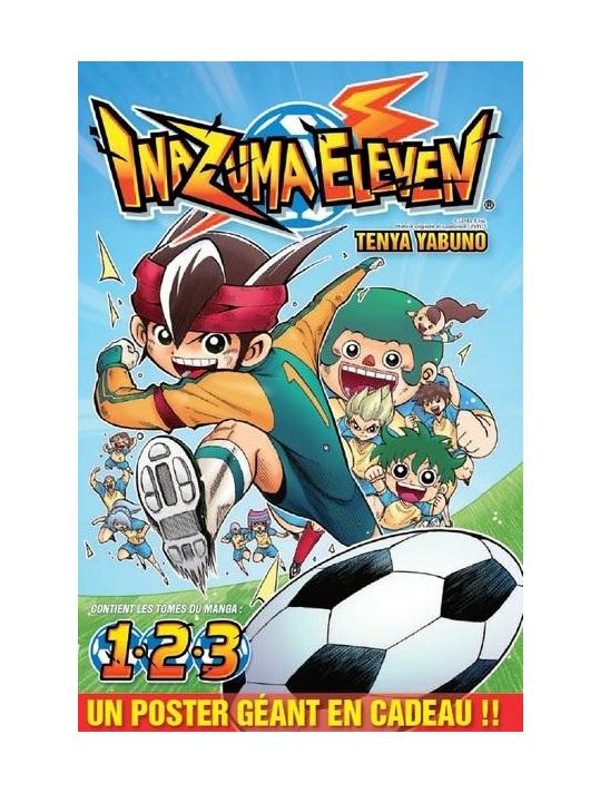 inazuma eleven coffret tome 1 à tome 3 main product photo
