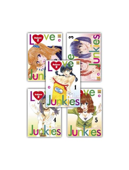 Love Junkies - saison 2 - pack tome 1 à tome 5 main product photo