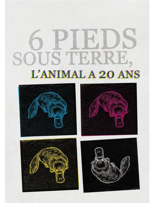 6 pieds sous terre, l'animal a 20 ans main product photo