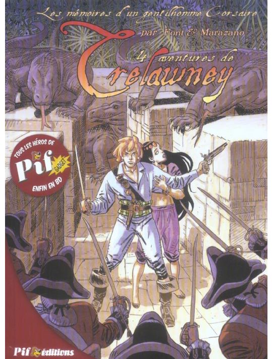 4 aventures de trelawney, les mémoires d'un gentilhomme corsaire main product photo