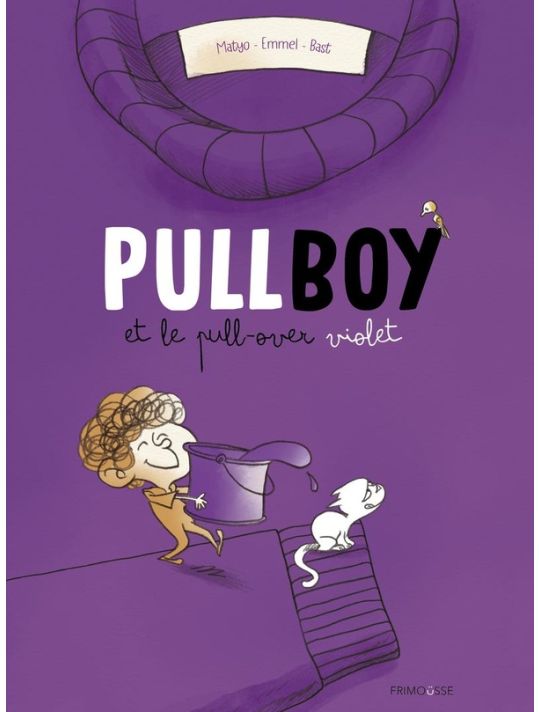 Pullboy et le pull violet main product photo