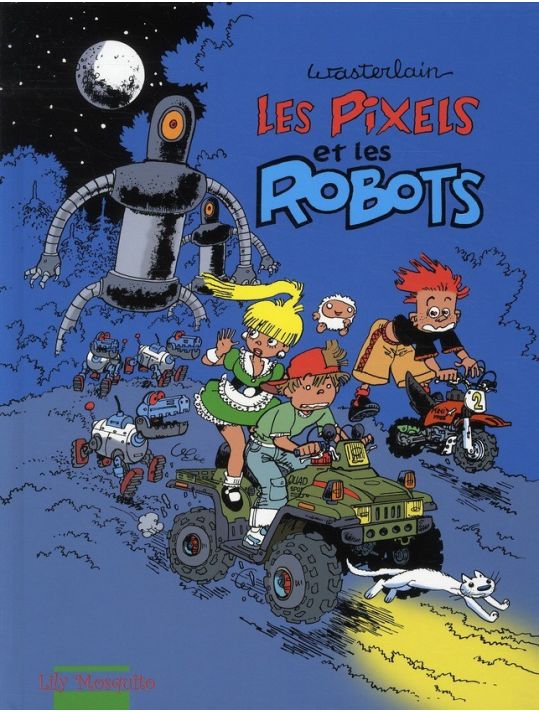 Les pixels tome 2 - les pixels et les robots main product photo
