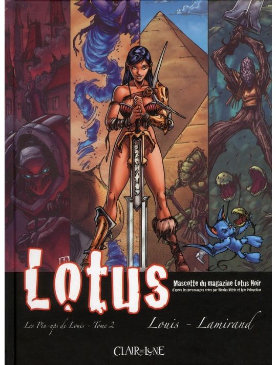 Lotus ; les pin-ups de Louis main product photo