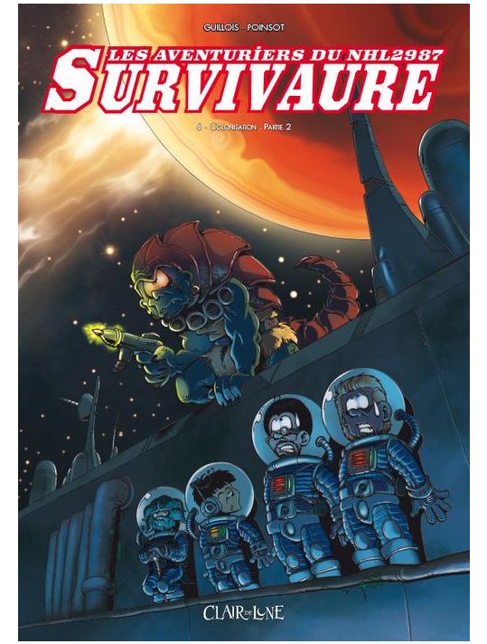 les aventuriers du NHL2987 - survivaure tome 6 main product photo