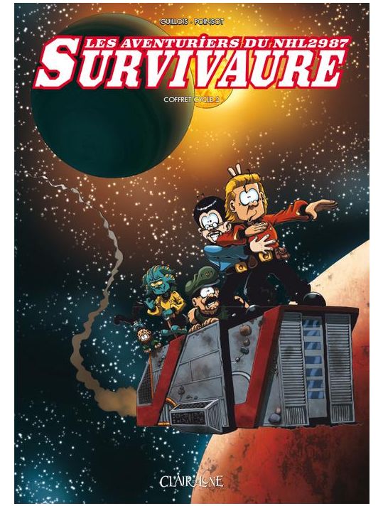 les aventuriers du NHL2987 Survivaure - Coffret tome 2 (tome 4 à tome 6) main product photo