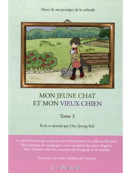 mon petit chaton et mon vieux chien tome 3 main product photo