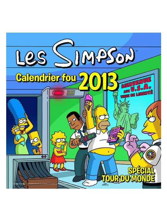calendrier fou les Simpson 2013 main product photo