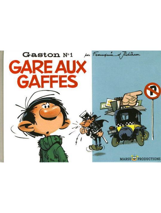 Gaston tome 1 - Gare aux gaffes (éd. 2007) main product photo