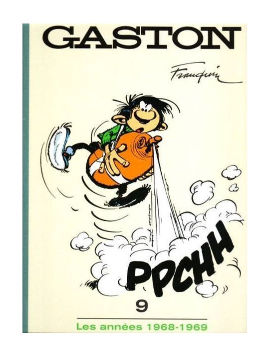 Gaston - L'âge d'or de Gaston (Le Soir) tome 9 - Les années 1968-1969 main product photo