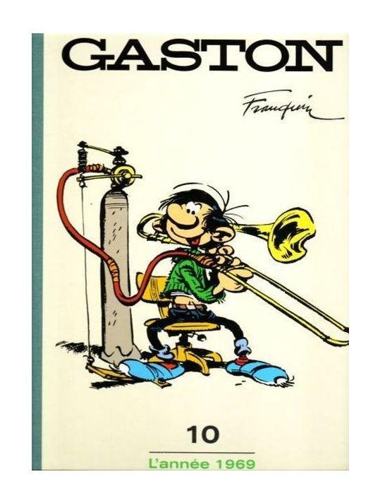 Gaston - L'âge d'or de Gaston (Le Soir) tome 10 - L'année 1969 main product photo