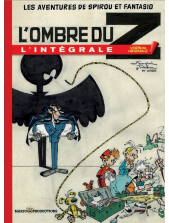 spirou et fantasio - tirage de tête version originale tome 6 - l'ombre du z main product photo
