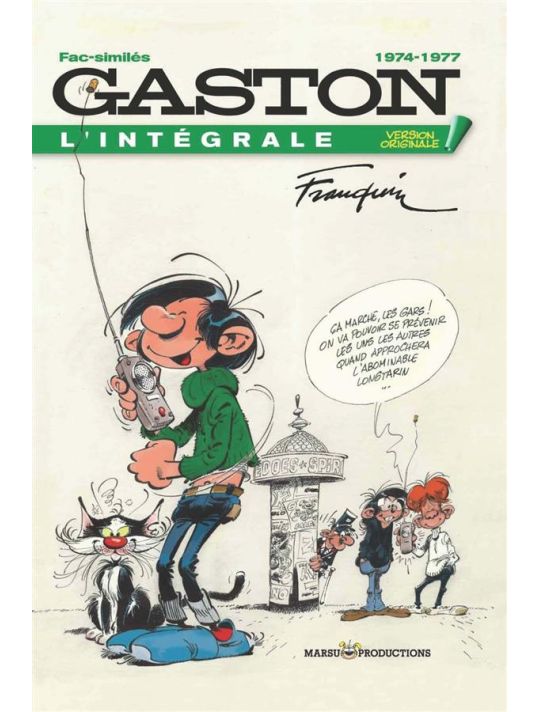 Gaston - intégrale tome 14 - 1974-1977 main product photo