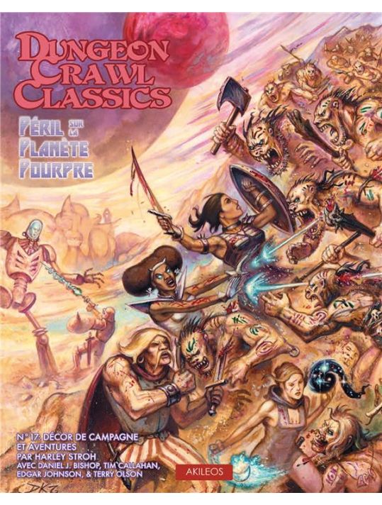 dungeons crawl classics Tome 17 : péril sur la planète pourpre main product photo