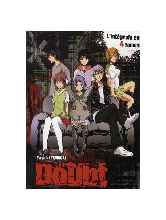 doubt - intégrale - coffret tome 1 à tome 4 main product photo