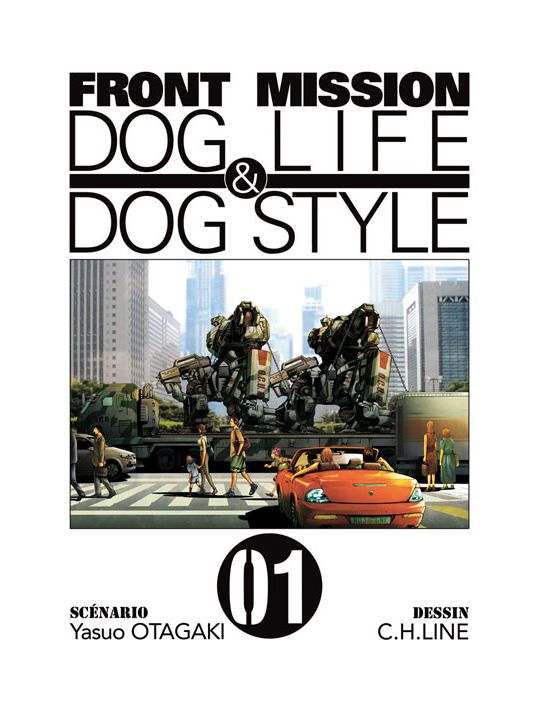 front mission, dog life & dog style tome 1 main product photo