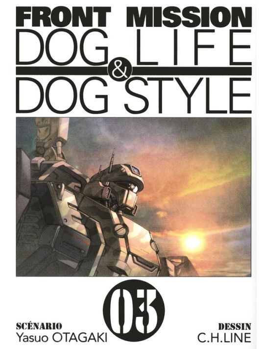 front mission, dog life & dog style tome 3 main product photo
