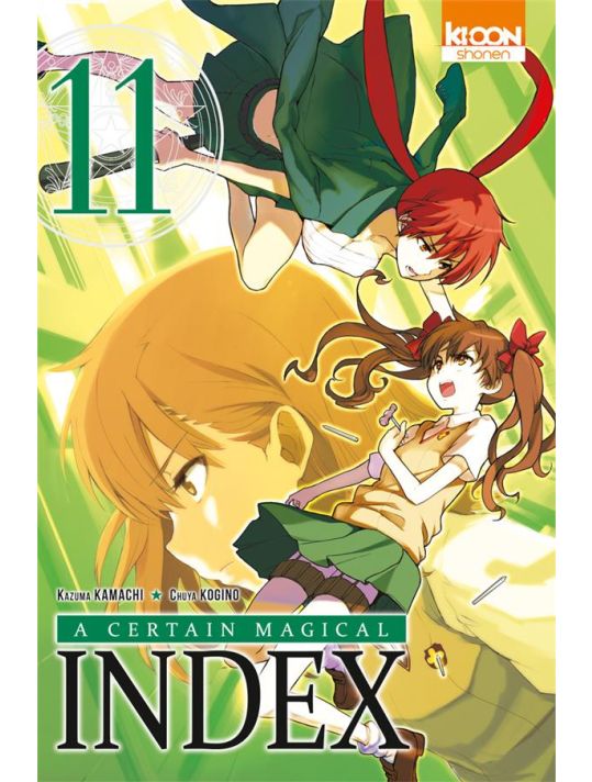 a certain magical index tome 11 main product photo