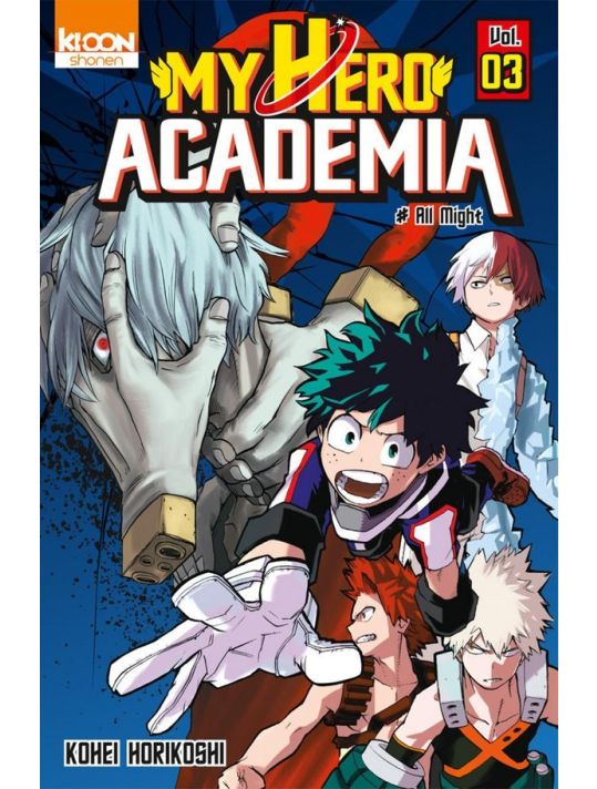My hero academia tome 3 main product photo