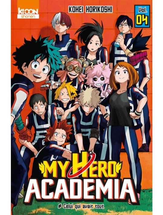 My hero academia tome 4 main product photo