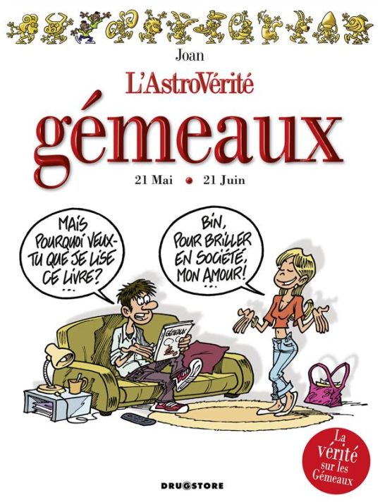 l'astrovérité ; gémeaux main product photo