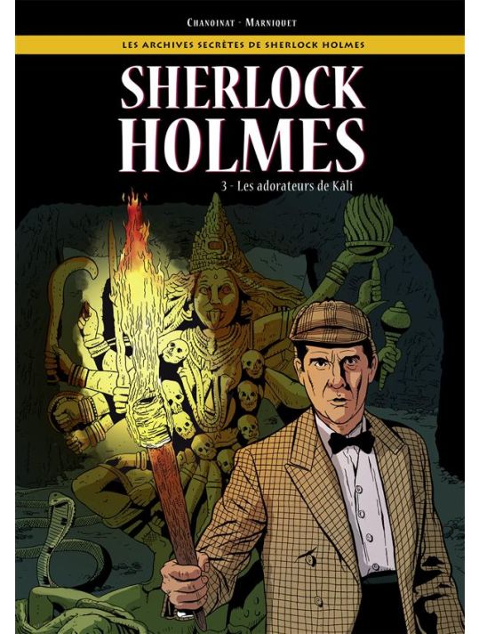 les archives secrètes de Sherlock Holmes tome 3 - les adorateurs de Kali main product photo