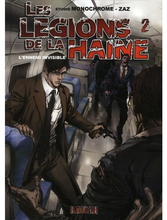 les légions de la haine tome 2 - l'ennemi invisible main product photo