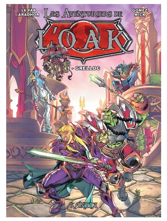 les aventuriers de l'O.A.K tome 1 - Grelloc main product photo
