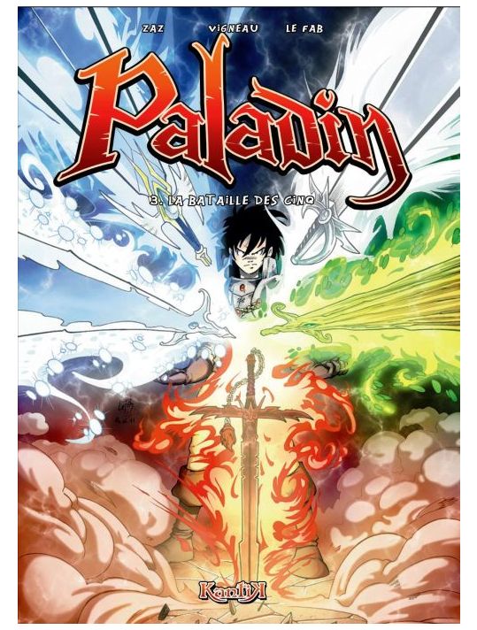 paladin tome 3 - la bataille des cinq main product photo
