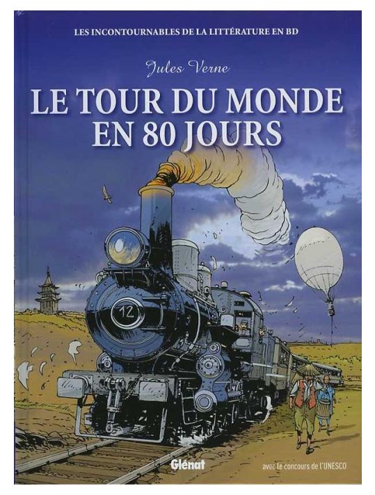 Les incontournables de la littérature en BD tome 2 - Le Tour du monde en 80 jours main product photo