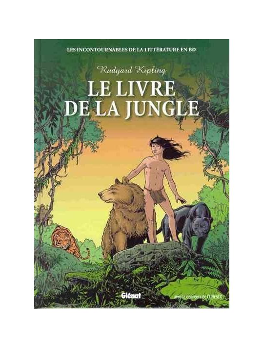 Incontournables de la littérature en BD (Les) tome 5 - Le Livre de la jungle (éd. 2010) main product photo