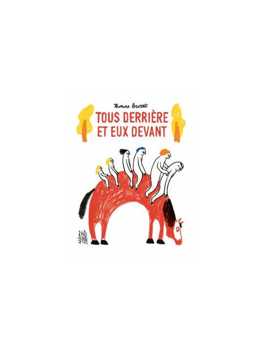 Tous derrière et eux devant main product photo