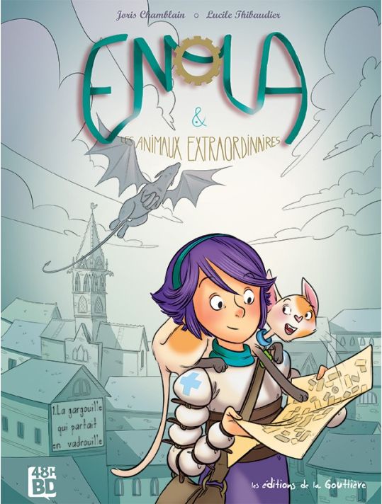 Enola et les animaux fantastiques tome 1 (48h BD 2021) main product photo