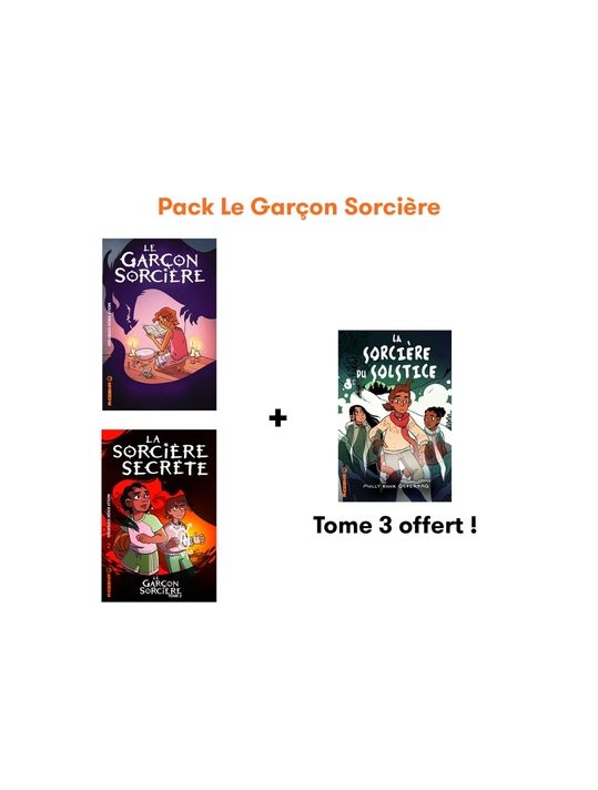 Le garçon sorcière - pack tomes 1 à 3 main product photo