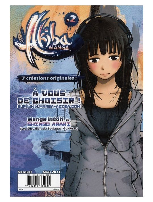 akiba manga tome 2 - mars 2001 main product photo